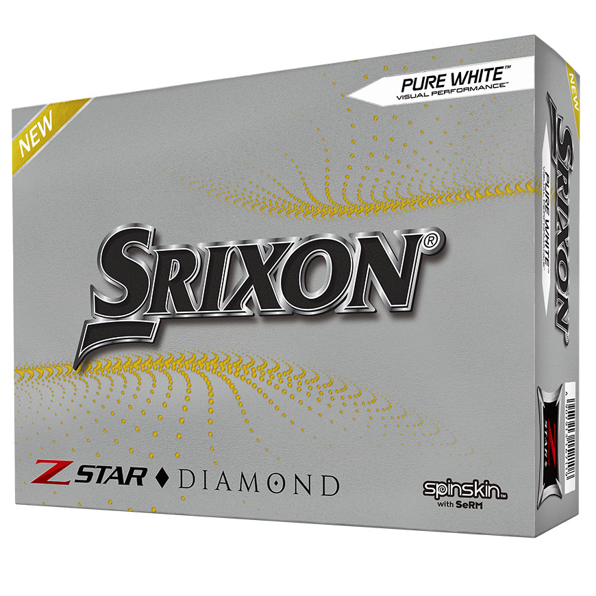 Srixon Z-STAR ♦ DIAMOND Golf Balls White