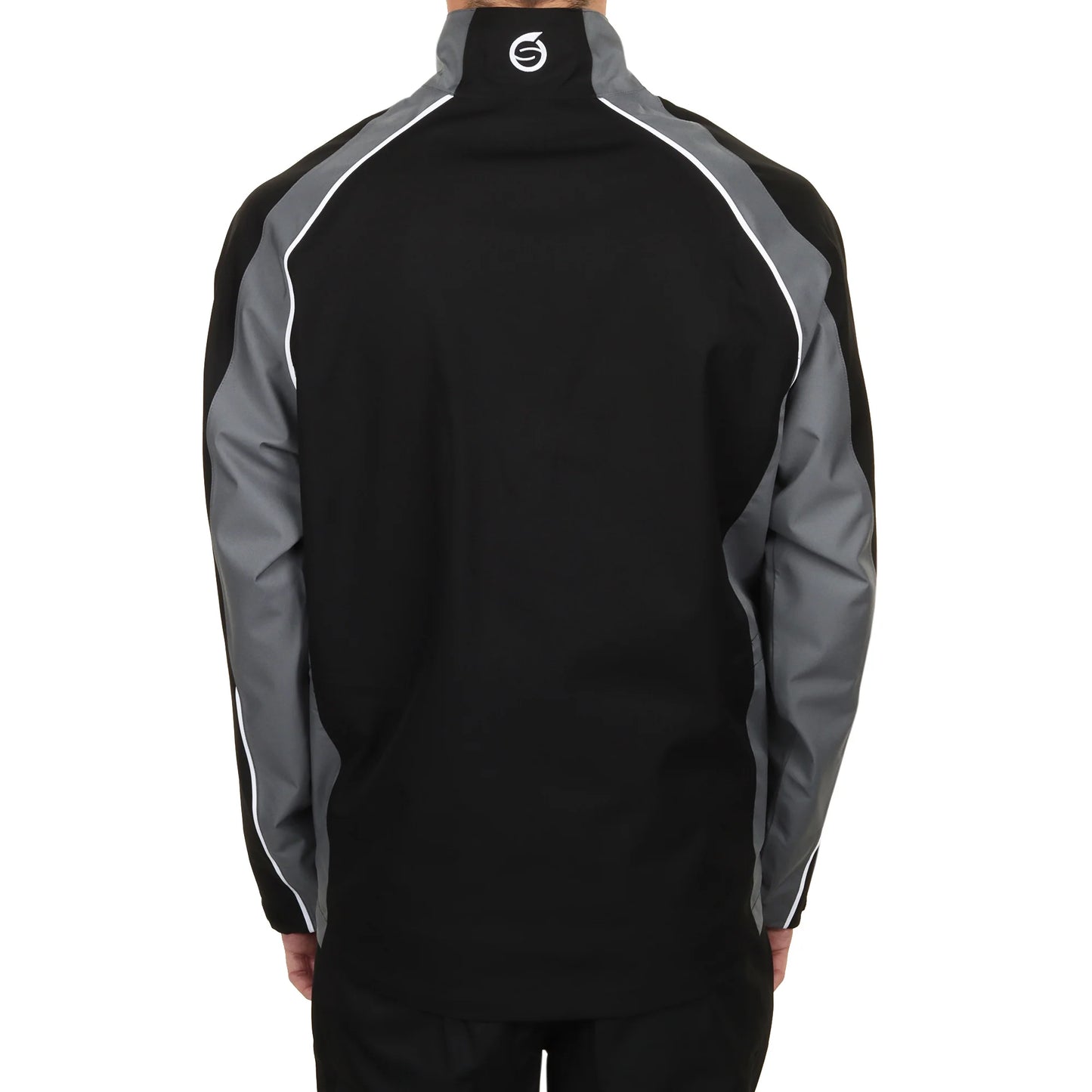 Sunderland Typhoon Water Proof Jacket - Black/Gunmetal/White