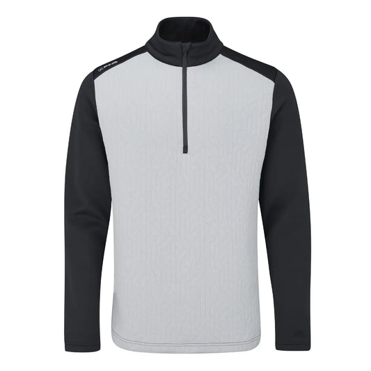 Ping Tobi 1/2 Zip Golf Midlayer Pearl Grey/Aspahlt