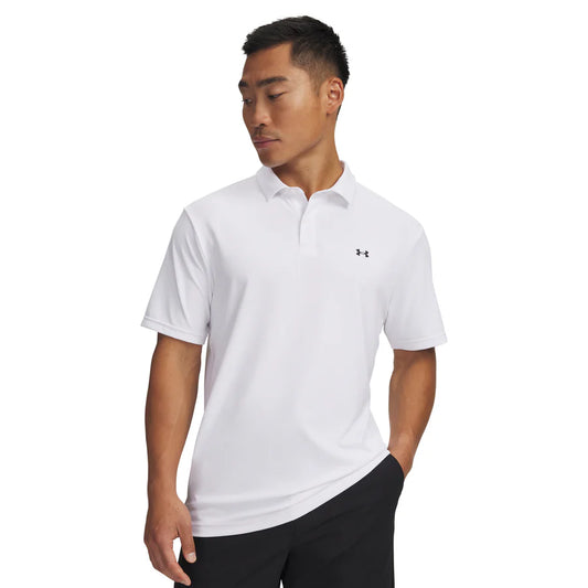 Under Armour T2G Pique Polo - White/Black