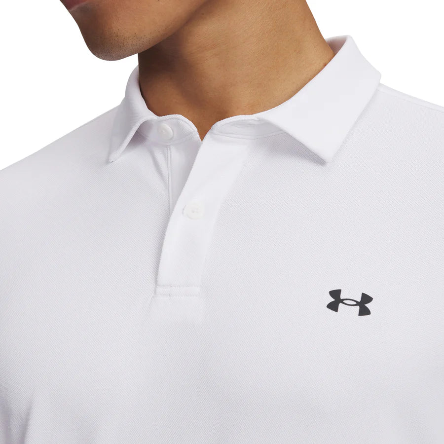 Under Armour T2G Pique Polo - White/Black