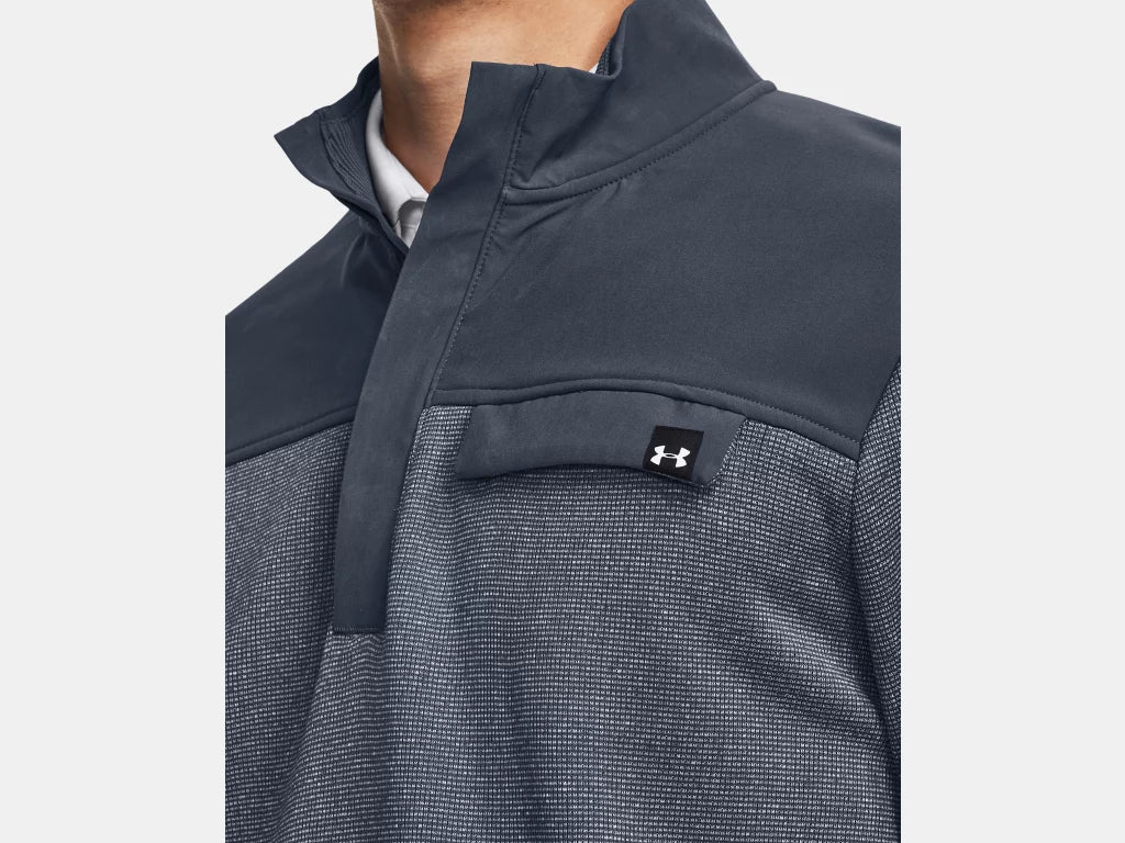 UA Storm SweaterFleece ½ Zip- Downpour/Grey