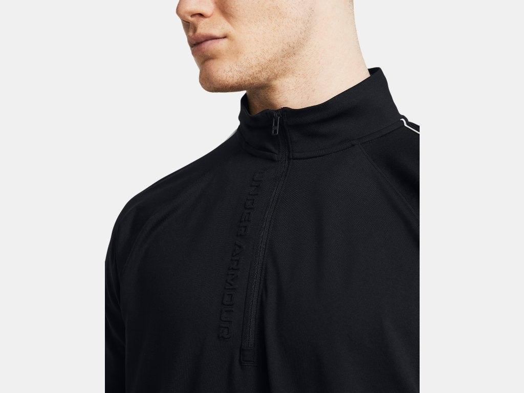 UA Storm Midlayer ½ Zip - Black/White