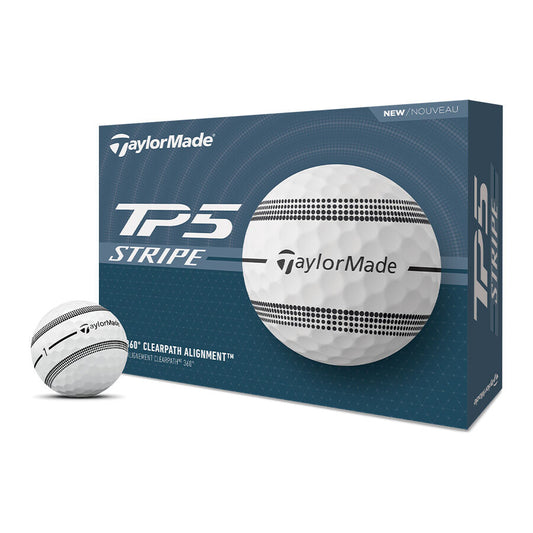 Taylormade TP5 Stripe Golf Balls 12pk