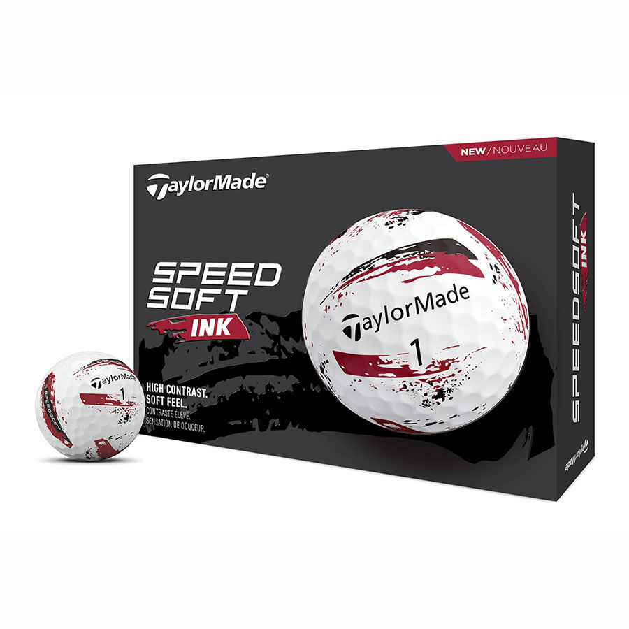 TaylorMade SpeedSoft Ink Golf Ball