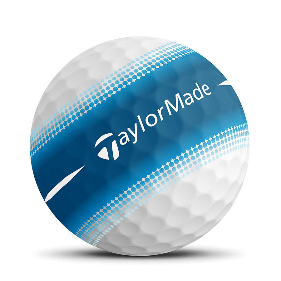 Taylormade Tour Response Stripe Golf Balls - Blue