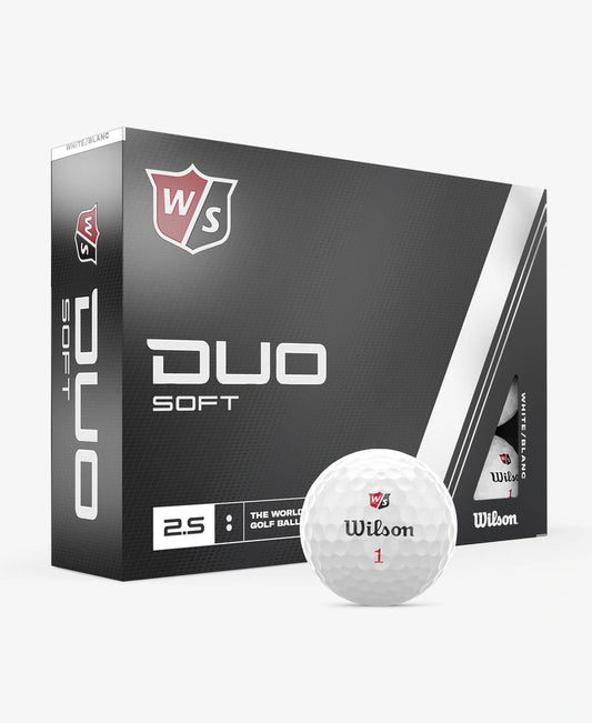 Wilson Duo Soft Golf Balls White