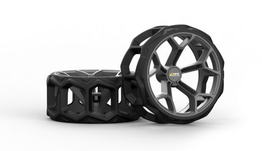 PowaKaddy Winter Golf Trolley Wheels (Pair)