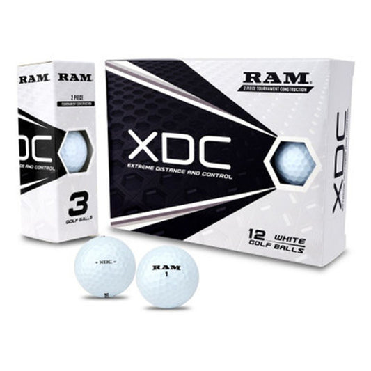 RAM XDC Golf Balls 12 Pack - White
