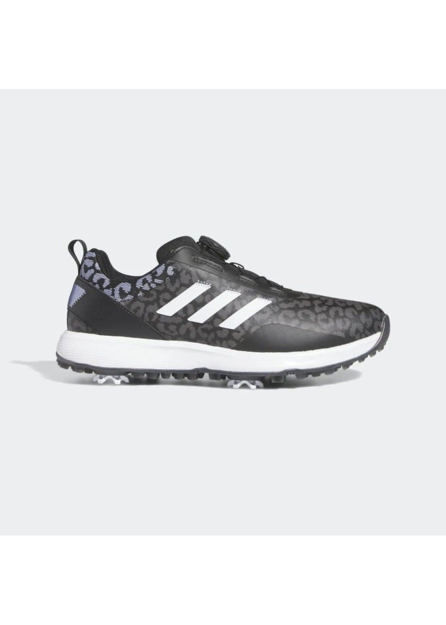 Adidas S2G BOA Ladies Golf Shoes GV9436 - Core Black / Cloud White / Silver Violet