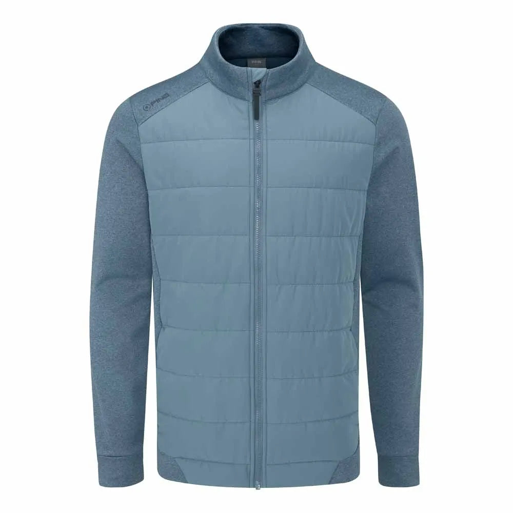 Ping Aiden Men's Hybrid Fleece Jacket - Blue Fusion