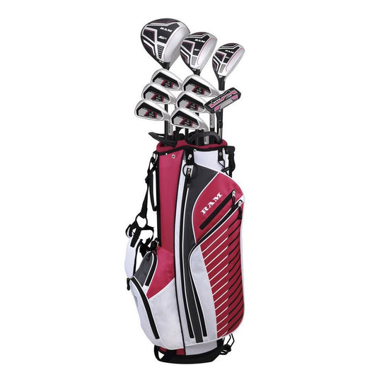 Ram Golf SDX Ladies Golf Clubs Set + Bag, Right Hand, ALL Graphite