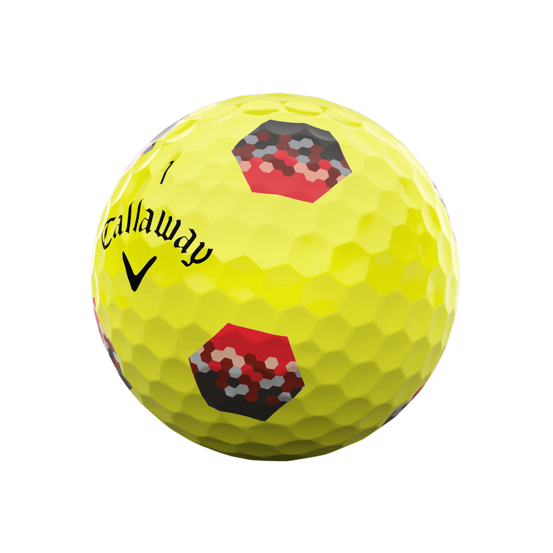 Callaway Chrome Soft TRUTRACK Golf Balls - Yellow