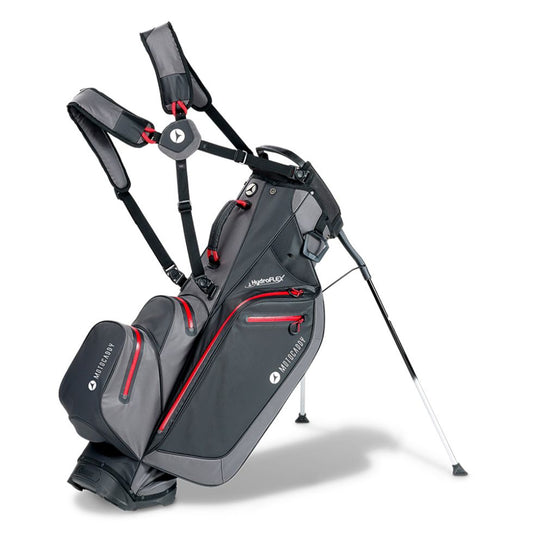 Motocaddy Hydro-Flex Stand Bag Grey/Red