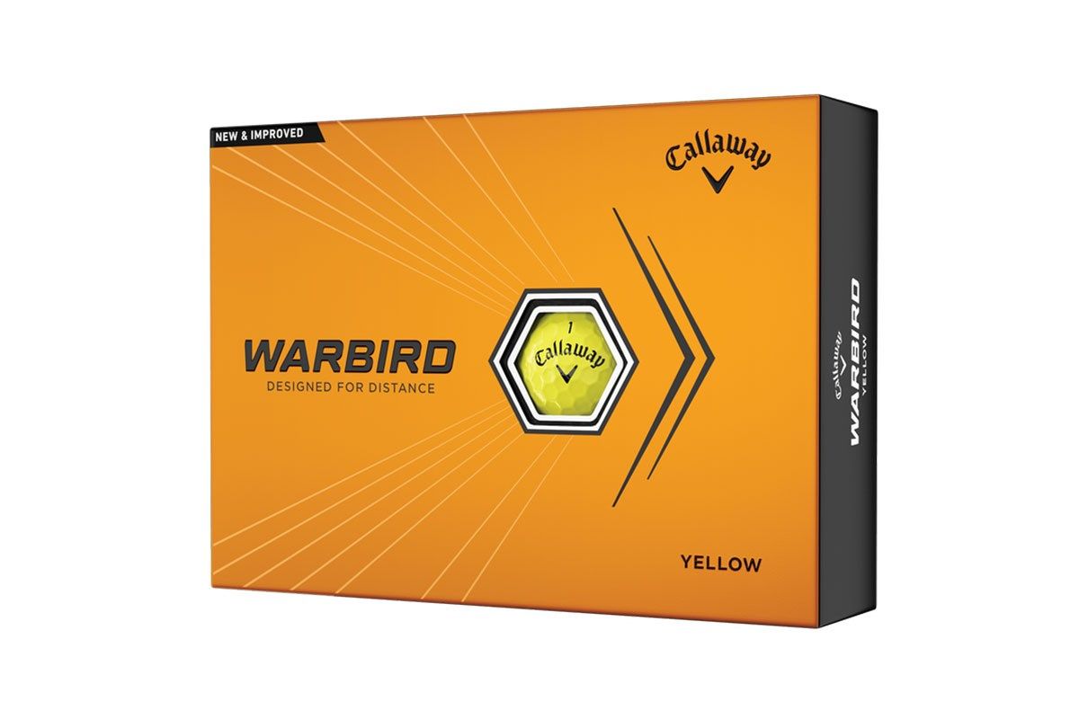 Callaway 2023 Warbird Golf Balls Yellow