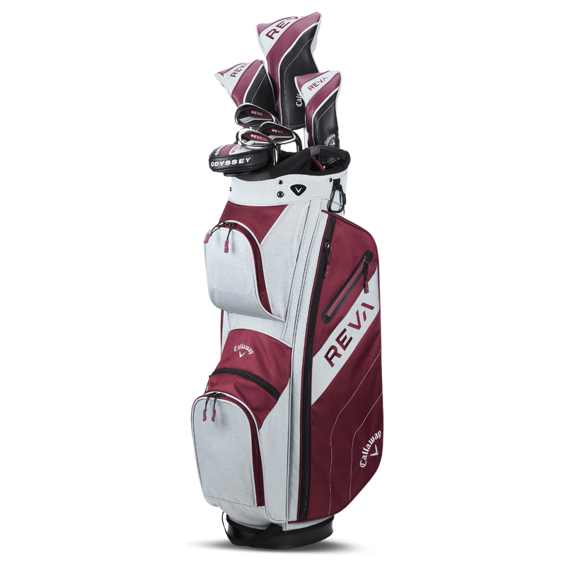 Callaway Women’s REVA 11-Piece Stand Bag Complete Set - Eggplant