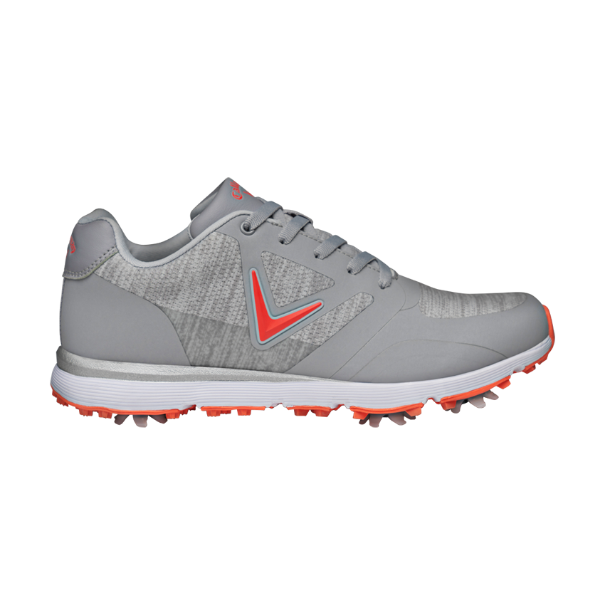 Callaway Ladies Vista Golf Shoe - Grey/Orange