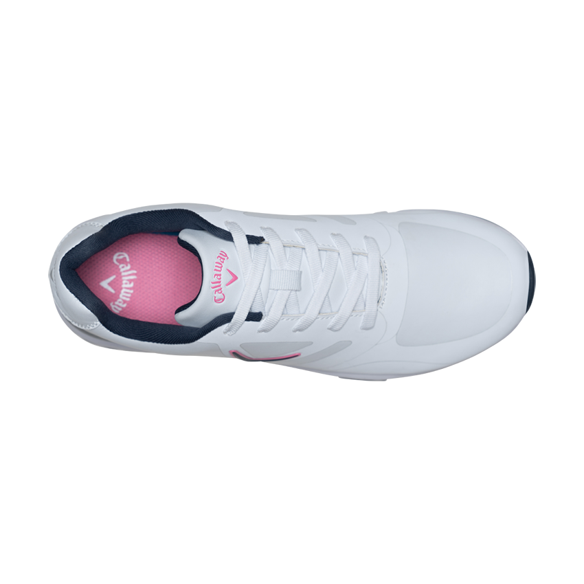 Callaway Ladies Vista Golf Shoe - White/Pink