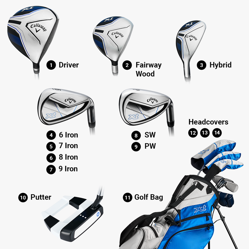 Callaway XT Juniors Set - Blue/White - RH