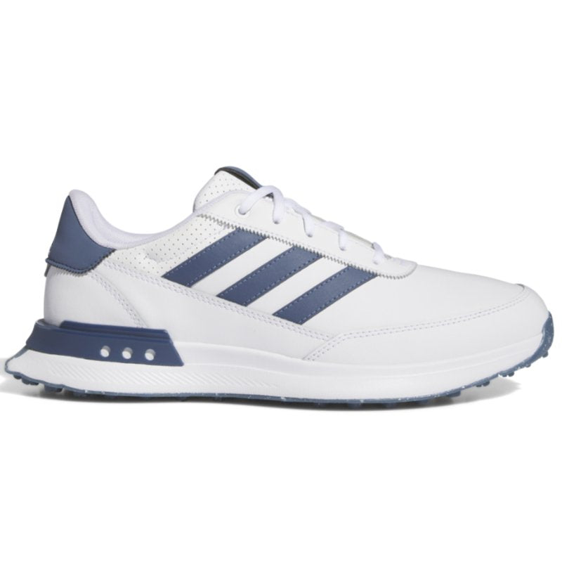 Adidas S2G SL Leather 2024 Golf Shoe - White/Navy