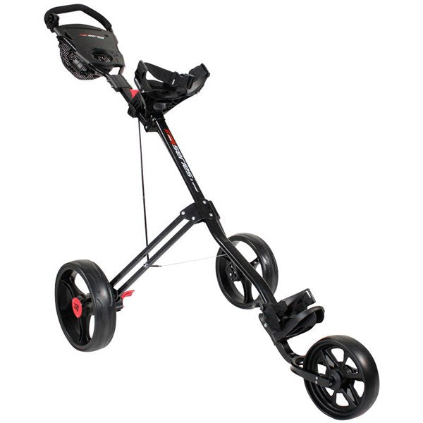 Masters 5 Series 3 Wheel Push Trolley  - Black