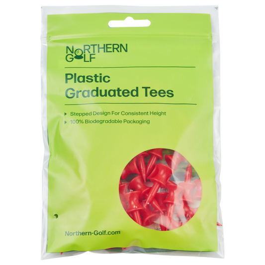 Northern Golf - Graduated Tees - Red 32mm