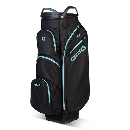Ogio Silencer Cart Bag - Black/Blue