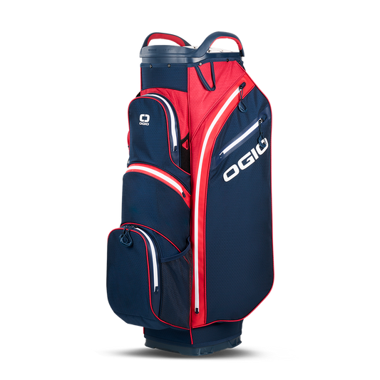 Ogio Silencer Red/White/Blue 25  - Cart Bag