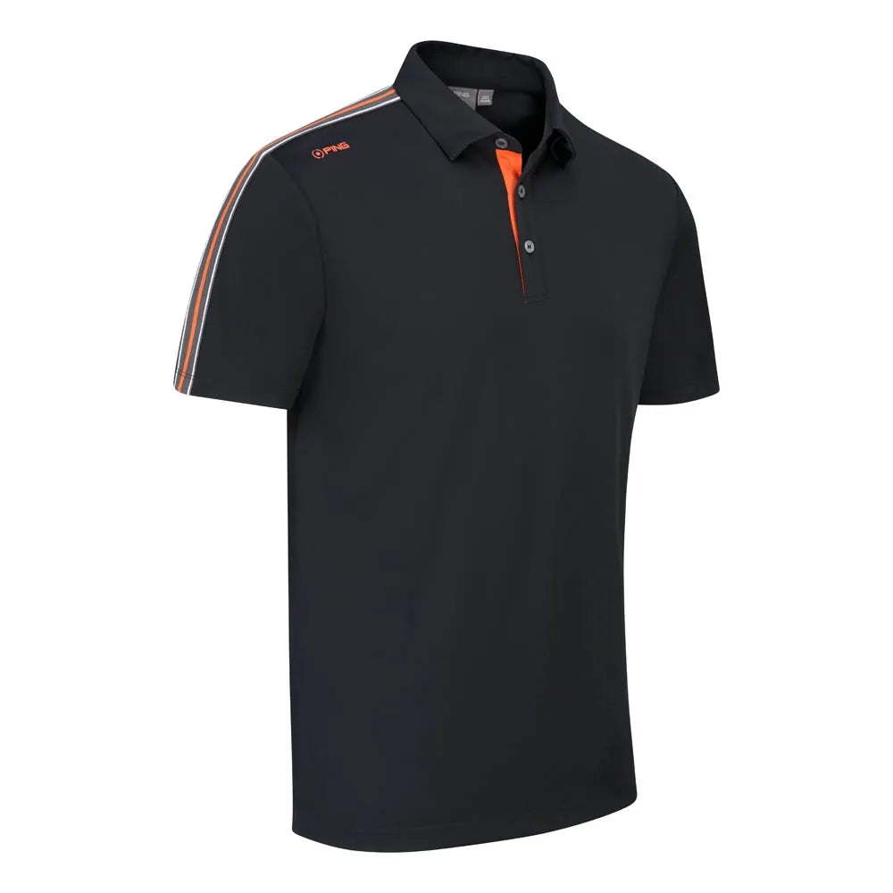 Ping Inver Men's Polo Shirt - Black