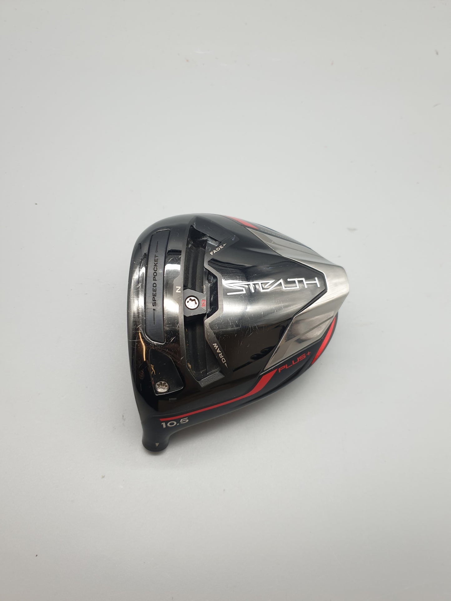 Taylormade Stealth Plus 10.5 Hzrds Smke RDX Red 60G 5.5 LEFT HAND - Used