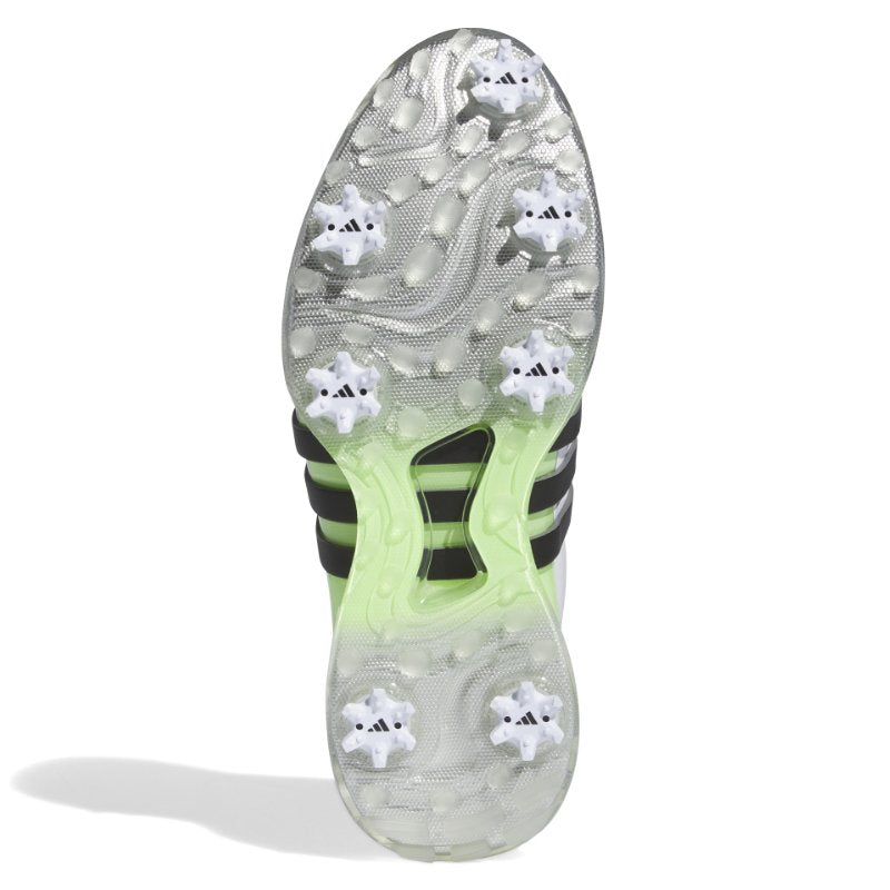 Adidas Tour 360 2024 Golf Shoe - White/Black/Green