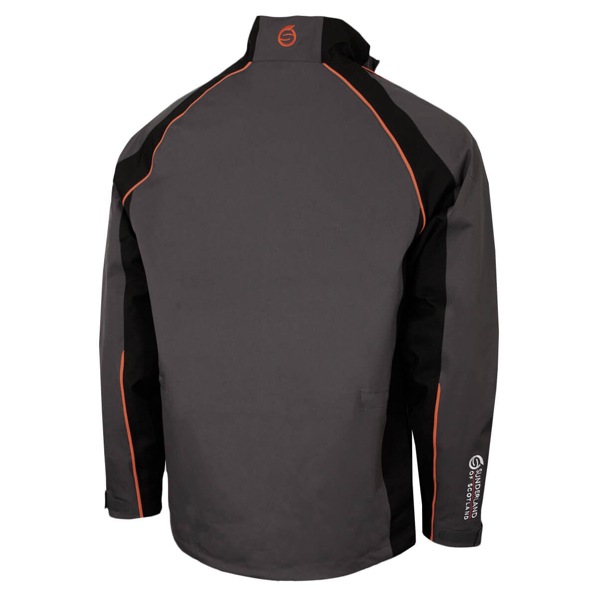 Sunderland Typhoon Waterproof Jacket - Charcoal/Black/Inferno