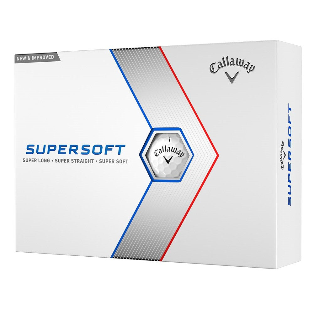 Callaway Supersoft White Golf Balls 2023