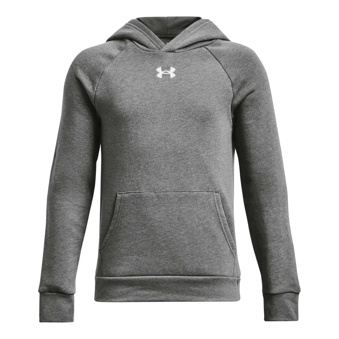 UA Rival Fleece Hoodie - Hea/Wht