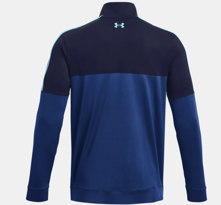 UA Storm Midlayer ½ Zip - Blue Mirage / Midnight Navy