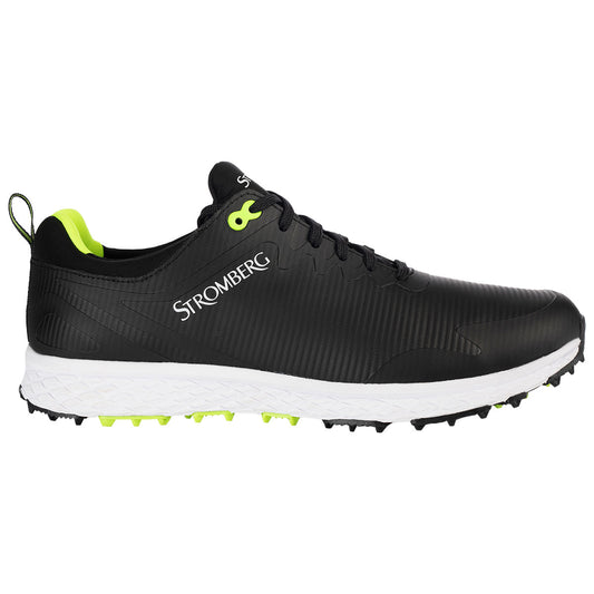 Stromberg Tempo Spiked Golf Shoe Black/Lime Medium Fit
