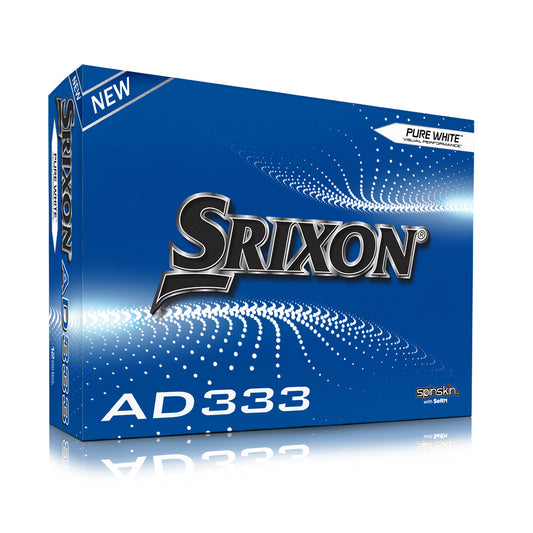 Srixon AD333 2021 Pure White Golf Balls 12pk