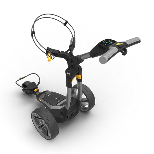 Powakaddy CT6 GPS Gun Metal 18 Hole Lithium Battery