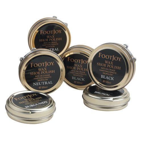 Footjoy Wax Shoe Polish - BLACK