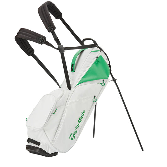 TaylorMade FlexTech Lite Stand Golf Bag - White/Green