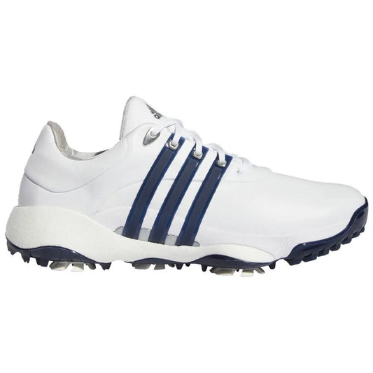 Adidas Tour360 22 Golf Shoes White/Navy/Silver
