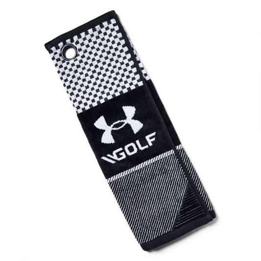 UA Golf Bag Towel - black/white