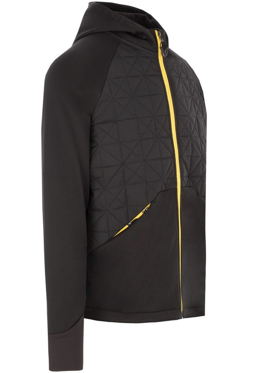 Proquip Bora Hoodie Jacket Black/Yellow