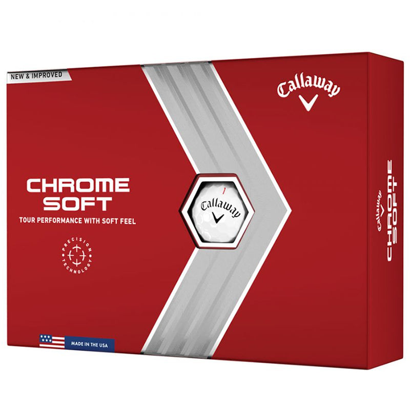 Callaway Chrome Soft Golf Balls White 2022