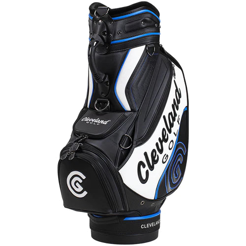 Cleveland Golf Tour Staff Bag 2022 Black/Blue/White