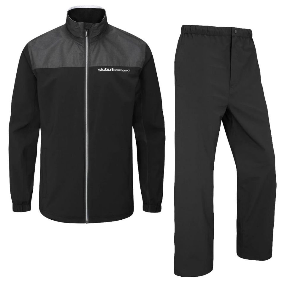 Stuburt Evolution PCT Waterproof Suit - Black