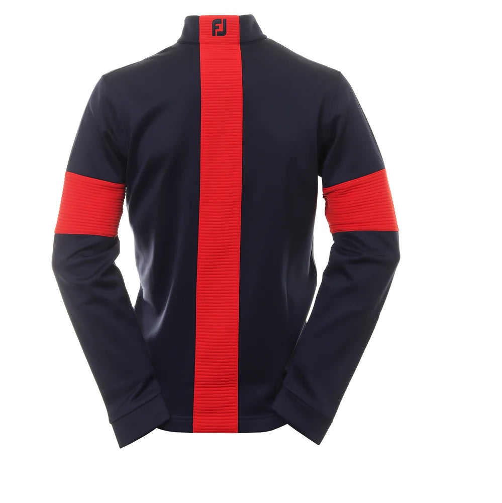 FootJoy Ribbed XP Chill Out Pullover Navy/Red