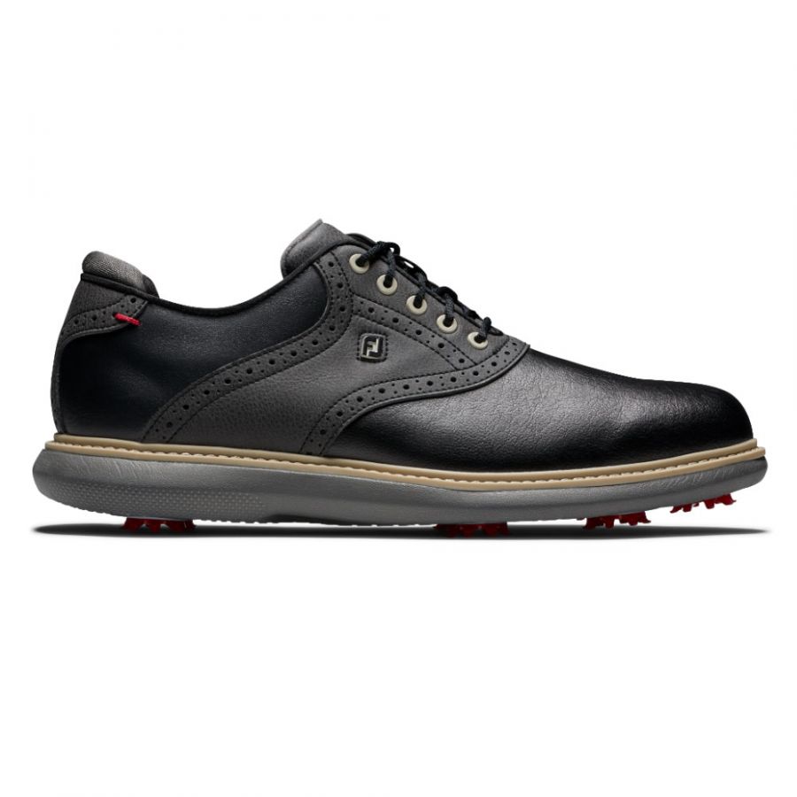 Footjoy Traditions Golf Shoes 57904 Black  Medium Fit