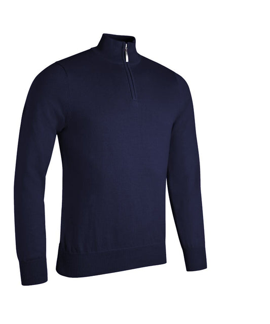 Glenmuir Samuel Lined Sweater Navy