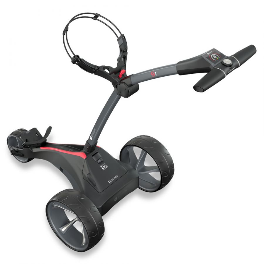 Motocaddy 2022 S1 Lithium Electric Golf Trolley 18 Hole Battery